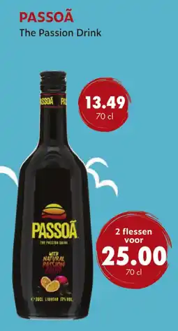 uw topSlijter PASSOÃ The Passion Drink aanbieding