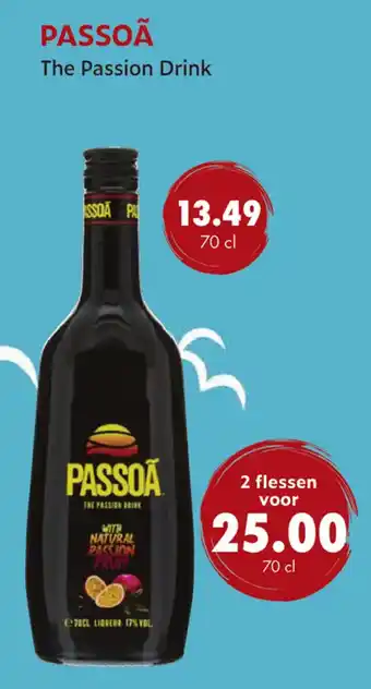 uw topSlijter PASSOÃ The Passion Drink aanbieding