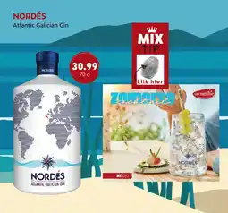 uw topSlijter NORDÉS Atlantic Galician Gin aanbieding