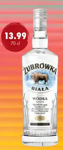 uw topSlijter ZUBROWKA Biala Vodka aanbieding