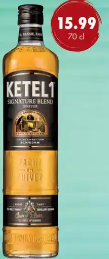 uw topSlijter KETEL 1 Signature Blend Jenever aanbieding