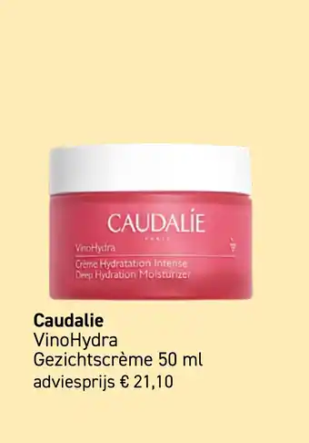 Mooi parfumerie Caudalie VinoHydra Gezichtscrème aanbieding