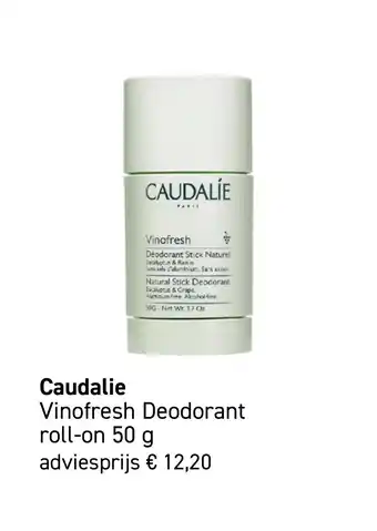 Mooi parfumerie Caudalie Vinofresh Deodorant roll-on aanbieding