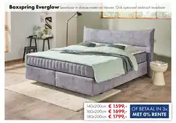 Woonsquare Boxspring Everglow aanbieding