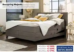 Woonsquare Boxspring Majestic aanbieding
