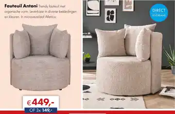 Woonsquare Fauteuil Antoni aanbieding
