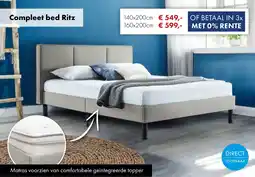 Woonsquare Compleet bed Ritz aanbieding