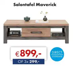 Woonsquare Salontafel Maverick aanbieding