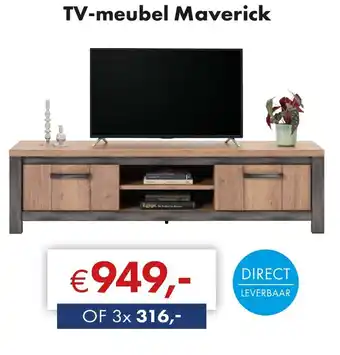 Woonsquare TV meubel Maverick aanbieding