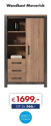 Woonsquare Wandkast Maverick aanbieding
