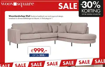 Woonsquare Woonlandschap Olaf aanbieding