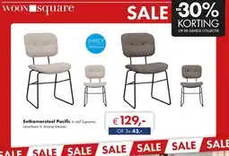 Woonsquare Eetkamerstoel Pacific aanbieding