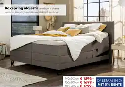 Woonsquare Boxspring Majestic aanbieding