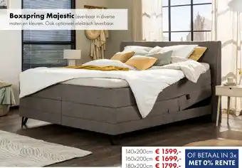 Woonsquare Boxspring Majestic aanbieding