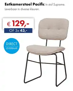 Woonsquare Eetkamerstoel Pacific aanbieding