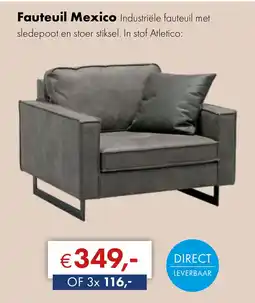 Woonsquare Fauteuil Mexico aanbieding
