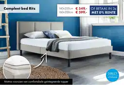 Woonsquare Compleet bed Ritz aanbieding
