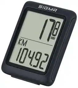 ANWB Sigma Fietscomputer Bc 8.0 Wl Ats Zwart aanbieding