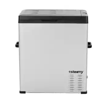 ANWB Steamy E Elektrische Koelbox 64L Zilver XXL aanbieding