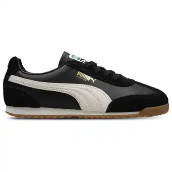 Foot Locker Puma Arizona Retro Dames Schoenen - Zwart - Maat: 37.5 - Leer - Foot Locker aanbieding