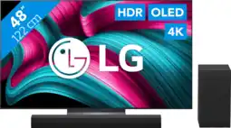 Coolblue LG 48 OLED EVO C54 4K (2025) + LG DS40T aanbieding