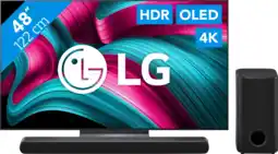 Coolblue LG 48 OLED EVO C54 4K (2025) + LG DS77TY aanbieding