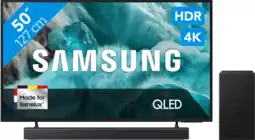 Coolblue Samsung 50 QLED Q7F4 4K (2025) + Samsung HW-B450F (2025) aanbieding