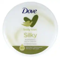 De Online Drogist Dove Body Cream Silky aanbieding