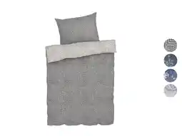 Lidl LIVARNO home Satijnen dekbedovertrek 140 x 200 cm aanbieding