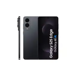 MediaMarkt Samsung Galaxy S25 Edge - 256 Gb Jet Black aanbieding
