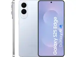 MediaMarkt SAMSUNG Galaxy S25 Edge - 256 GB Ice Blue aanbieding