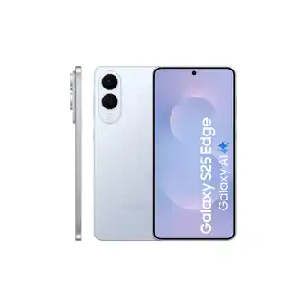 MediaMarkt SAMSUNG Galaxy S25 Edge - 256 GB Ice Blue aanbieding