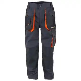 Pets Place Terra Trend Job Heren Werkbroek - Werkkleding - Donkergrijs Zwart Oranje D Gr /Zw/Or 46 aanbieding