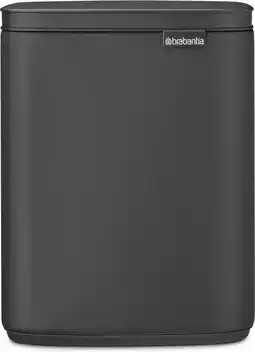 Bol.com Brabantia Bo Prullenbak - 7 liter - Mineral Infinite Grey aanbieding
