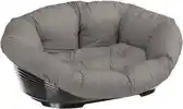 Bol.com Ferplast Sofa Dove Met Kussen - Hondenbank - 64x48x25 cm Grijs 4 aanbieding