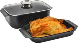 Bol.com Edënbërg Stonetec Line - Luxe Braadpan set 3-delig - 31 cm - 6.5 liter aanbieding
