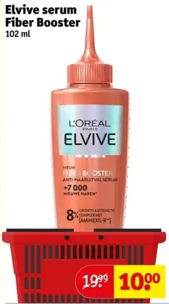 Kruidvat Elvive serum Fiber Booster aanbieding
