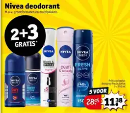 Kruidvat Nivea deodorant aanbieding