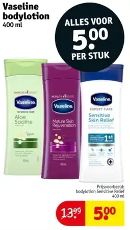 Kruidvat Vaseline bodylotion aanbieding