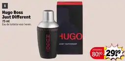 Kruidvat Hugo Boss Just Different aanbieding