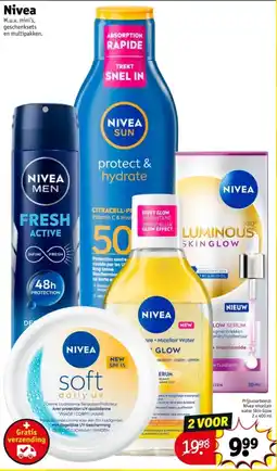 Kruidvat Nivea aanbieding