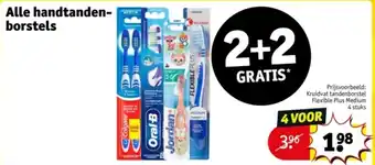 Kruidvat Alle handtandenborstels aanbieding