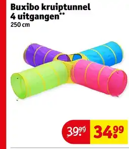 Kruidvat Buxibo kruiptunnel 4 uitgangen aanbieding