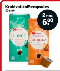 Kruidvat Kruidvat koffiecapsules aanbieding