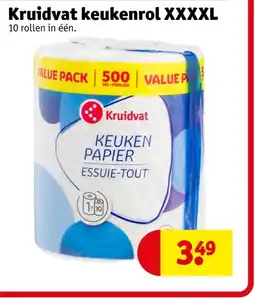 Kruidvat Kruidvat keukenrol XXXXL aanbieding