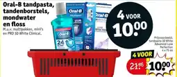 Kruidvat Oral-B tandpasta, tandenborstels, mondwater en floss aanbieding