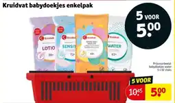 Kruidvat Kruidvat babydoekjes enkelpak aanbieding