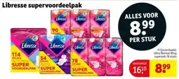Kruidvat Libresse supervoordeelpak aanbieding