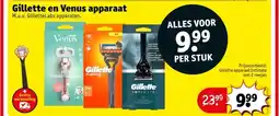 Kruidvat Gillette en Venus apparaat aanbieding