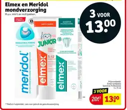 Kruidvat Elmex en Meridol mondverzorging aanbieding